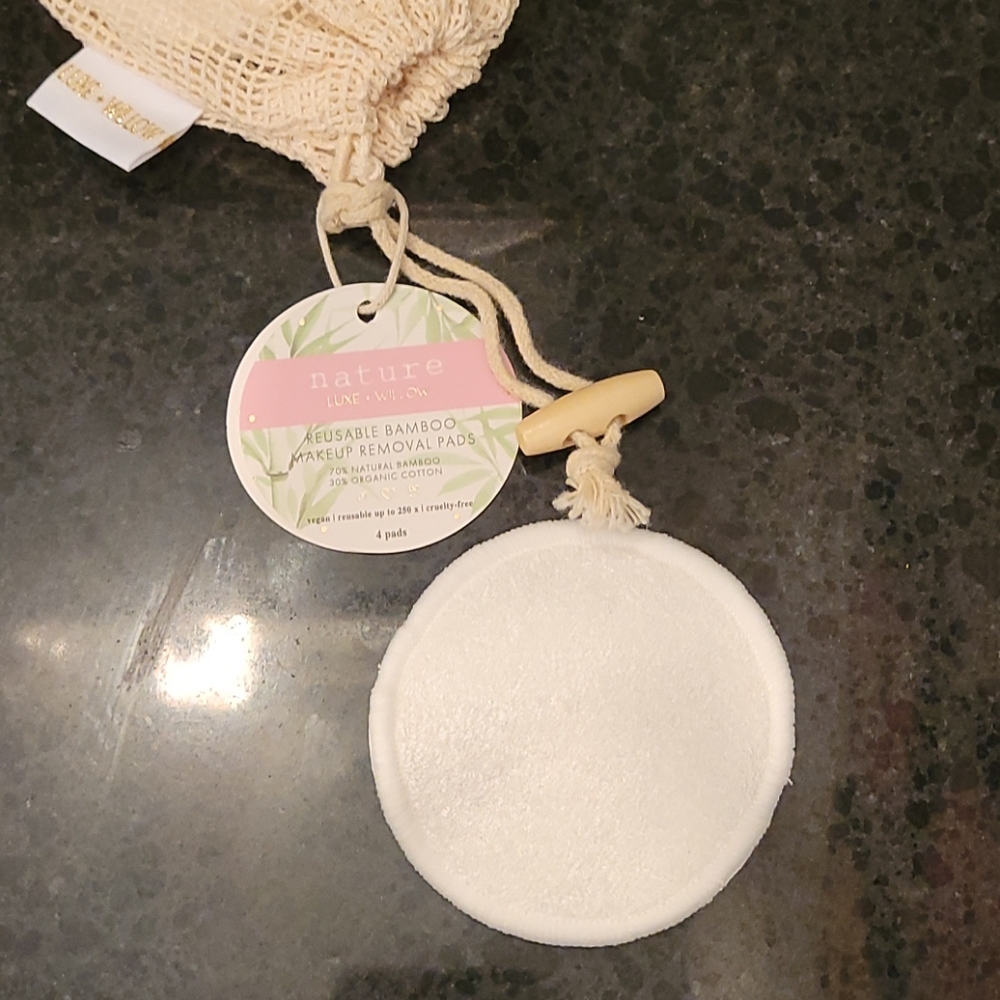 Reusable Bamboo Makeup Removing Pads